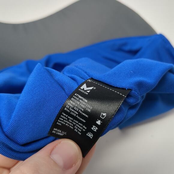 Mission Fitted Visor Hat Multicolor One Size Outdoor Stretch Blank - Picture 9 of 9